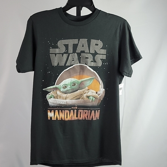 Star Wars The Mandalorian Baby Yoda graphic T-Shirt S - Picture 1 of 6